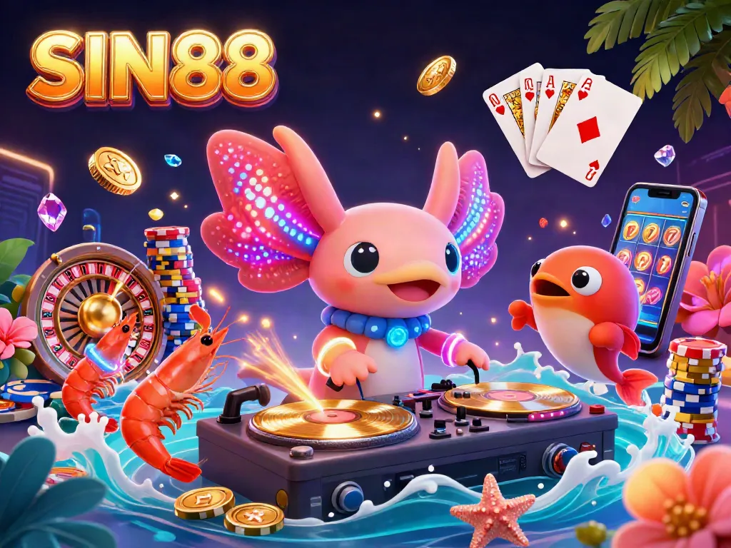 SIN88 engages players with vibrant casino action featuring colorful characters, dynamic gameplay elements, and thrilling rewards.